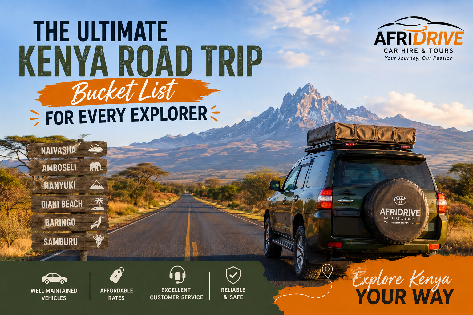 The Ultimate Kenya Road Trip Bucket List for Every Explorer
