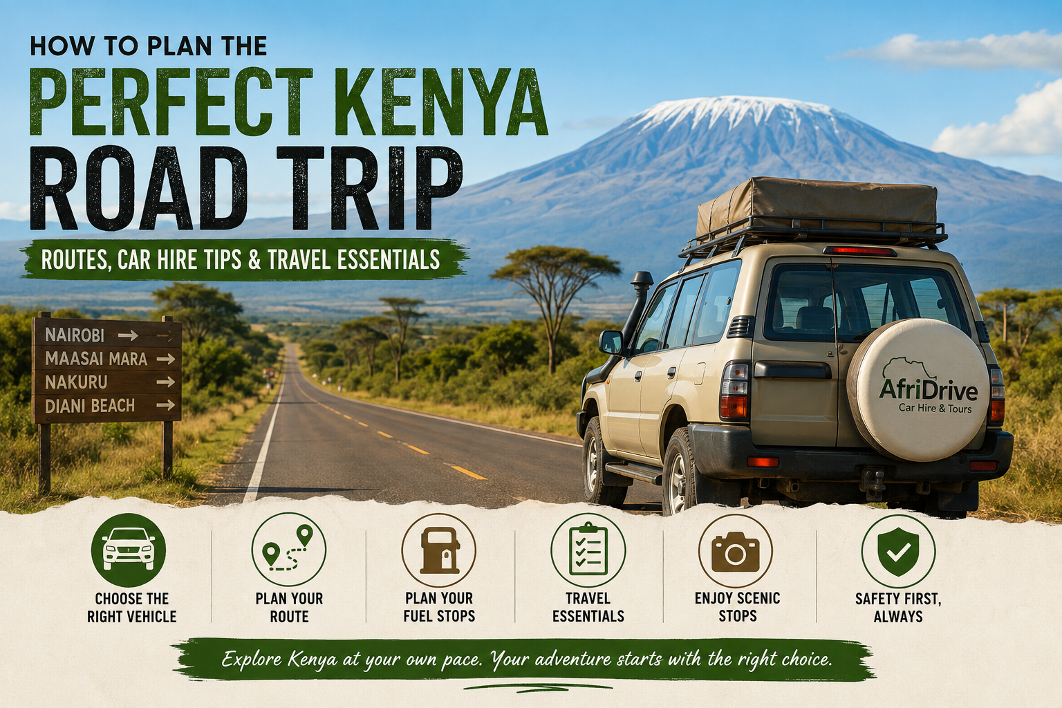 How to Plan the Perfect Kenya Road Trip: Routes, Car Hire Tips and Travel Essentials